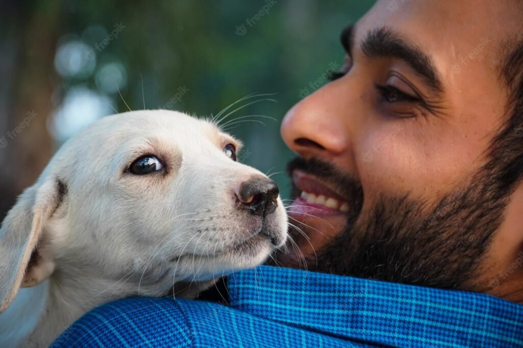 Spending quality time with pets